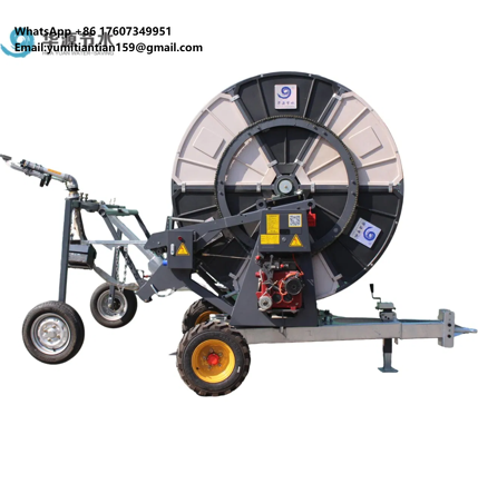 Farming Agriculture - Sistem Irigasi Sprinkler Pertanian Metalik dengan