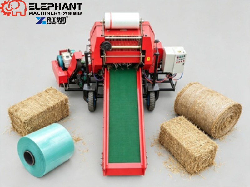 Mesin Pembungkus Silase Gabung - Agriculture Farming And Livestock ulasan dan harga