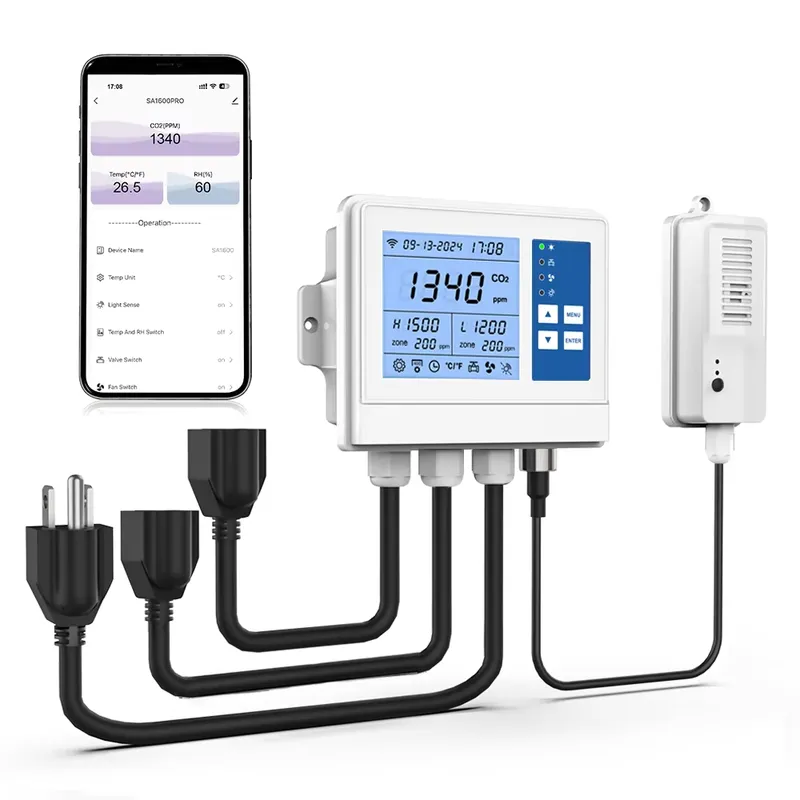 Pengontrol Iklim Cerdas Wifi P - Farming Agriculture ulasan dan harga