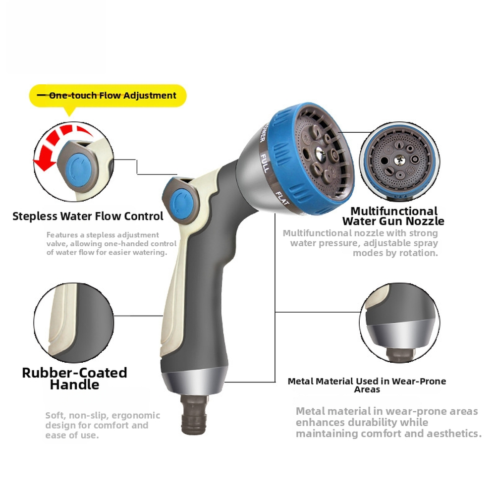 Nosel Selang Taman yang Kuat D - Gardena Hose Comfort ulasan dan harga